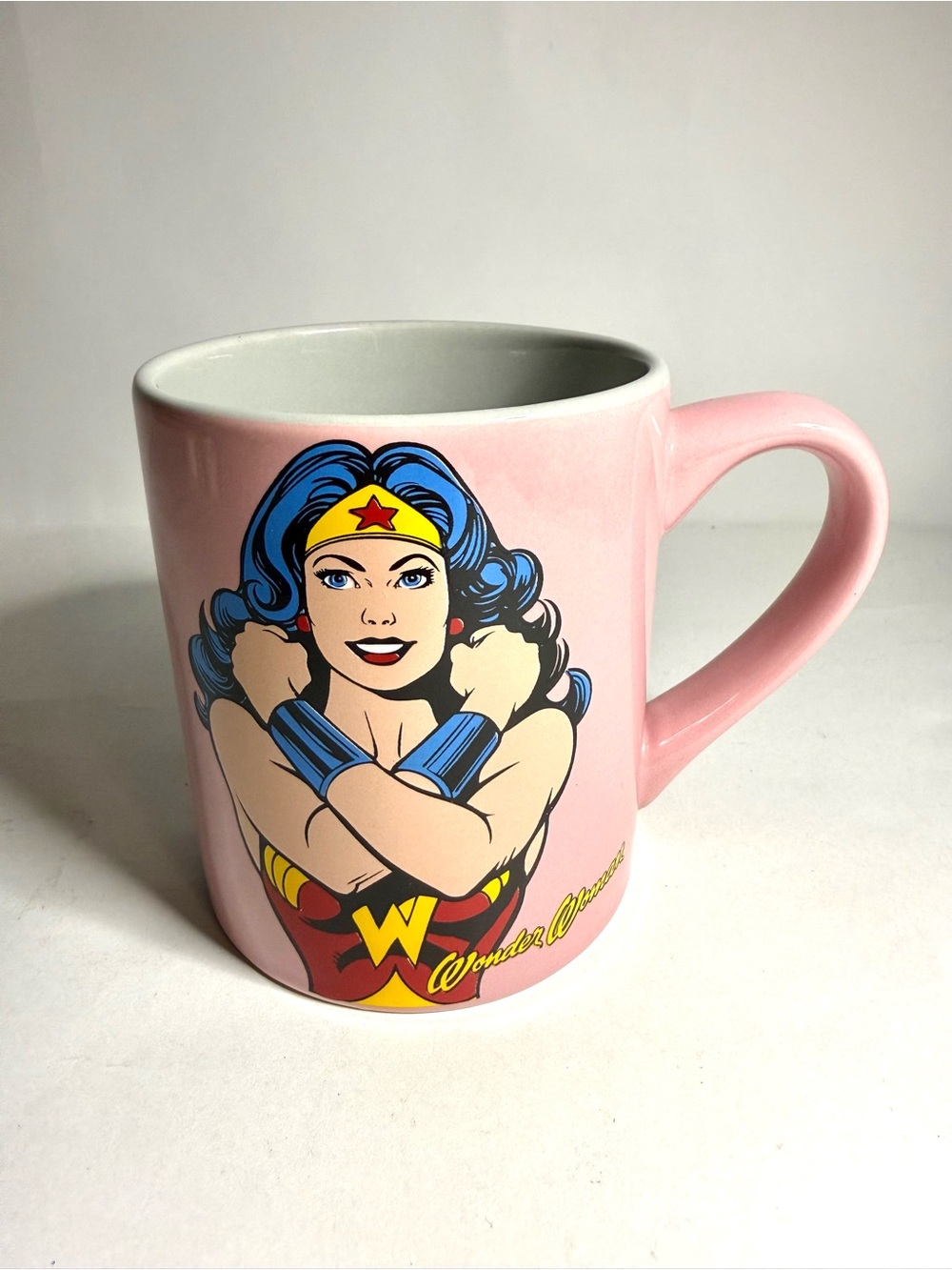 DC Comics Wonder Woman Pink Ceramic Mug